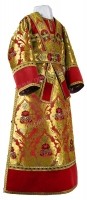 Иподиаконское облачение из парчи ПГ5 (красный/золото)