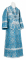 Иподьяконское облачение - шёлк Ш3 "Никея" (синее-серебро), обыденная отделка