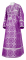 Иподьяконское облачение - шёлк Ш3 "Златоуст" (фиолетовое-серебро), обиходная отделка