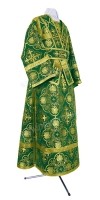 Иподиаконское облачение из шёлка Ш4 (зелёный/золото)