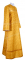 Стихарь дьяконский - парча П "Острожская" (жёлтый-золото), обиходная отделка