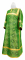 Стихарь дьяконский - парча П "Шуя" (зелёный-золото), Обыденные кресты