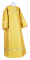Стихарь дьяконский - парча ПГ1 "Филарет" (жёлтый-золото), обиходная отделка