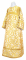 Стихарь дьяконский - парча ПГ4 "Славянский крест" (белый-золото), обиходная отделка