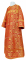 Стихарь дьяконский - шёлк Ш3 "Растительный крест" (красный-золото), обиходная отделка