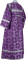 Стихарь алтарника - парча П "Убрус" (фиолетовый-серебро) (вид сзади), обиходные кресты