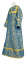 Стихарь алтарника - шёлк Ш3 "Канон" (синий-золото), обыденная отделка
