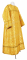 Стихарь алтарника - шёлк Ш3 "Златоуст" (жёлтый-золото), обыденная отделка