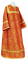 Стихарь алтарника - шёлк Ш3 "Никея" (красный-золото), обыденная отделка