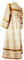 Стихарь алтарника - шёлк Ш3 "Златоуст" (белый-золото) (вид сзади), обиходные кресты