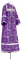 Стихарь детский из парчи ПГ1 (фиолетовый/серебро)