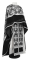 Греческое облачение священника - парча П "Псков" (чёрное-серебро) с бархатными вставками, обиходная отделка