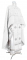 Греческое облачение священника - парча П "Коринф" (белое-серебро) с бархатными вставками, обиходная отделка