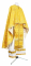 Греческое облачение священника - парча ПГ2 "Воскресение" (жёлтое-золото), обыденная отделка