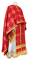 Греческое облачение священника - шёлк Ш3 "Коломна" (бордо-золото), обиходная отделка