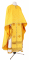 Греческое облачение священника - шёлк Ш3 "Пасхальное яйцо" (жёлтое-золото), обыденная отделка