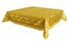 Пелена на престол/жертвенник из парчи ПГ1 (жёлтый/золото)