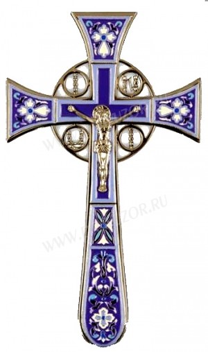 Крест напрестольный №4-1 (фиолетовый)