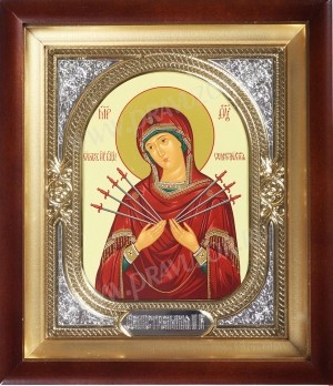 Православная икона: Семистрельный образ Пресвятой Богородицы - 3