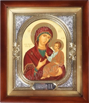 Православная икона: Иверский образ Пресвятой Богородицы - 2