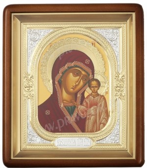 Православная икона: Казанский образ Пресвятой Богородицы - 4