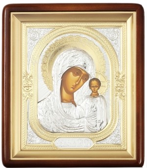 Православная икона: Казанский образ Пресвятой Богородицы - 6