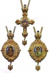 Набор для архиерея (крест и панагия) - 19
