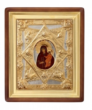 Православная икона: образ Пресв. Богородицы Неопалимая купина - 16