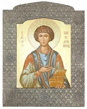 Икона: Св. Великомученик и целитель Пантелеимон - 6