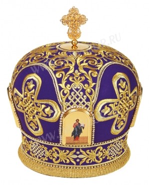 Вышитая митра №89