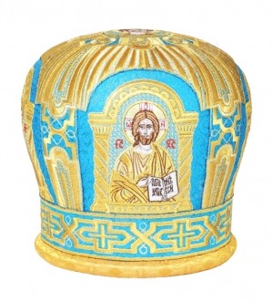 Вышитая митра №16