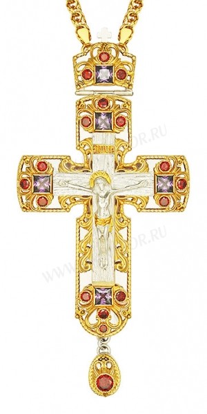 Крест наперсный ювелирный - А152