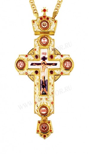 Крест наперсный ювелирный - А236