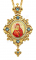 Панагия ювелирная - A161 (золочение) (вариант с иконой)