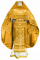 Русское вышитое архиерейское облачение - "Ирис" (жёлтое-золото) (деталь), обиходная отделка