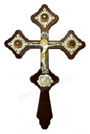 Крест напрестольный на дереве - А606