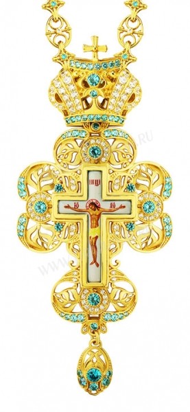Крест наперсный - А117 (с цепью)