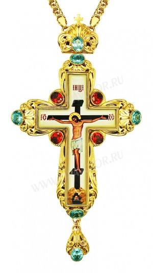 Крест наперсный - А134 (с цепью)