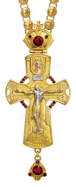 Крест наперсный с цепью №0136