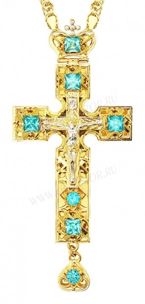 Крест наперсный - А142 (с цепью)