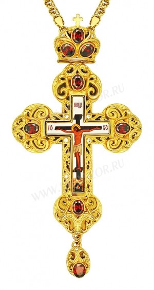 Крест наперсный - А147 (с цепью)