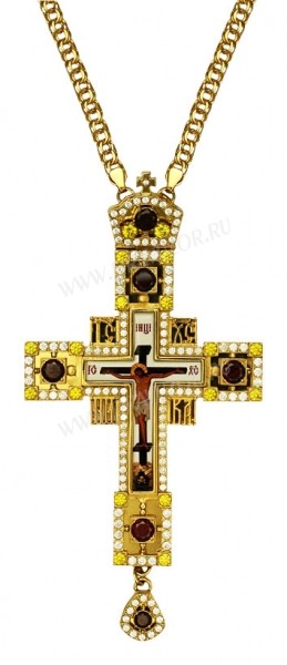 Крест наперсный - А148 (с цепью)
