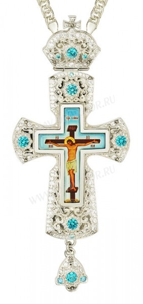 Крест наперсный - А159L (с цепью)