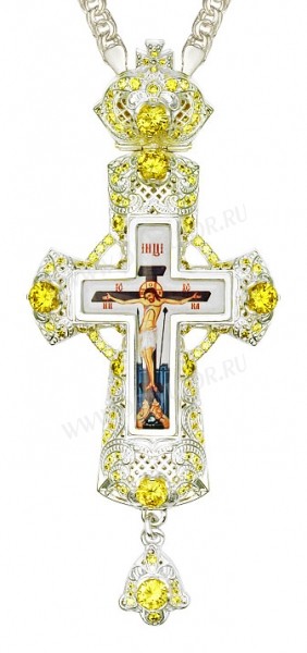 Крест наперсный - А178L (с цепью)