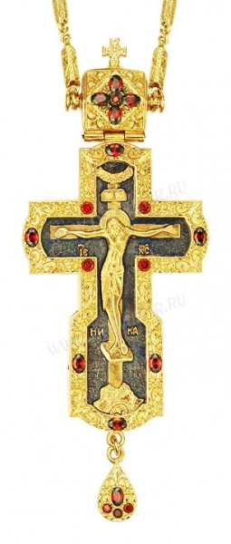 Крест наперсный - А186 (с цепью)
