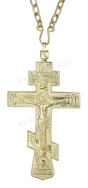 Крест наперсный иерейский с цепью - А212