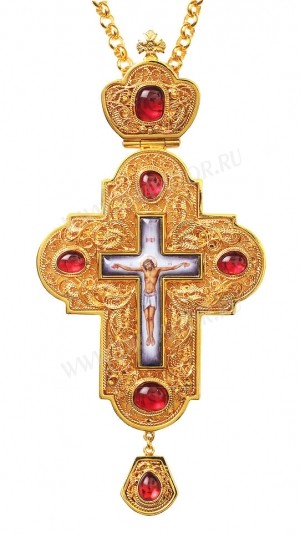 Крест иерейский с украшениями №18