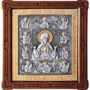 Икона Знамение Пресв. Богородицы - А121-6