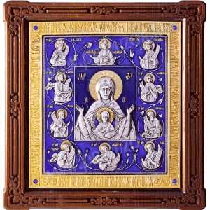 Икона Знамение Пресв. Богородицы - А121-7