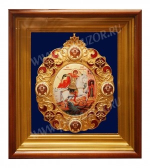 Икона настенная - святой великомученик Георгий Победоносец